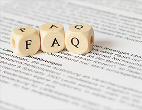 Boggle letters spelling FAQ